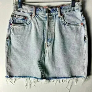 & Other Stories Stockholm Atelier Denim Light-wash Mini Skirt